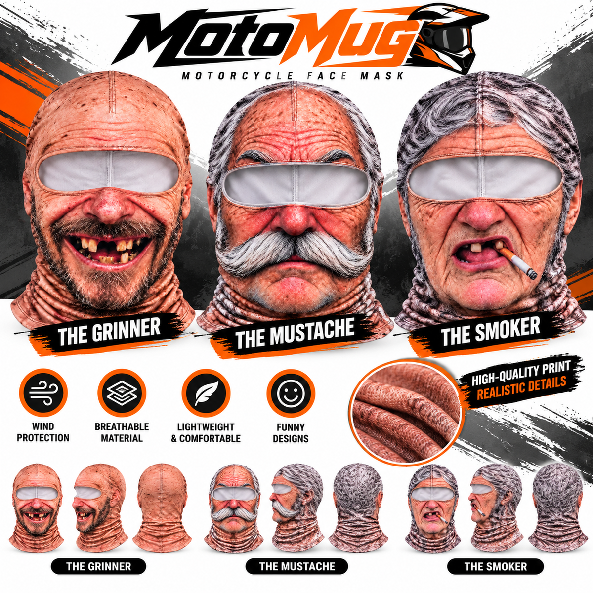 MotoMug - Face Mask