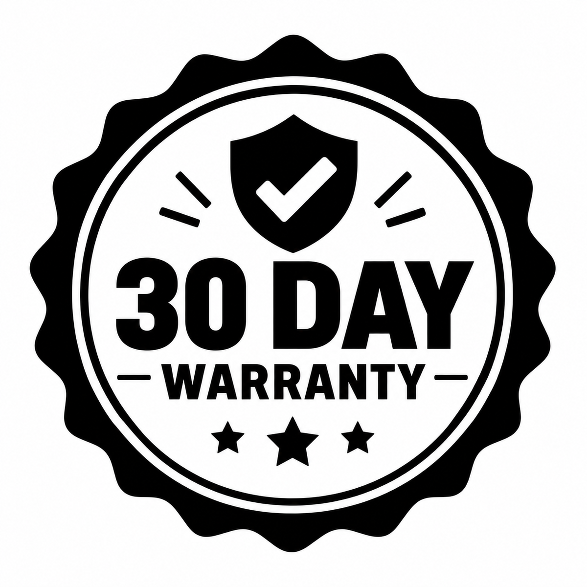 30-Day Warranty